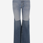 JEANS PATCHWORK IN DENIM DI COTONE CH24WDP14159 4ZD CHLOE 