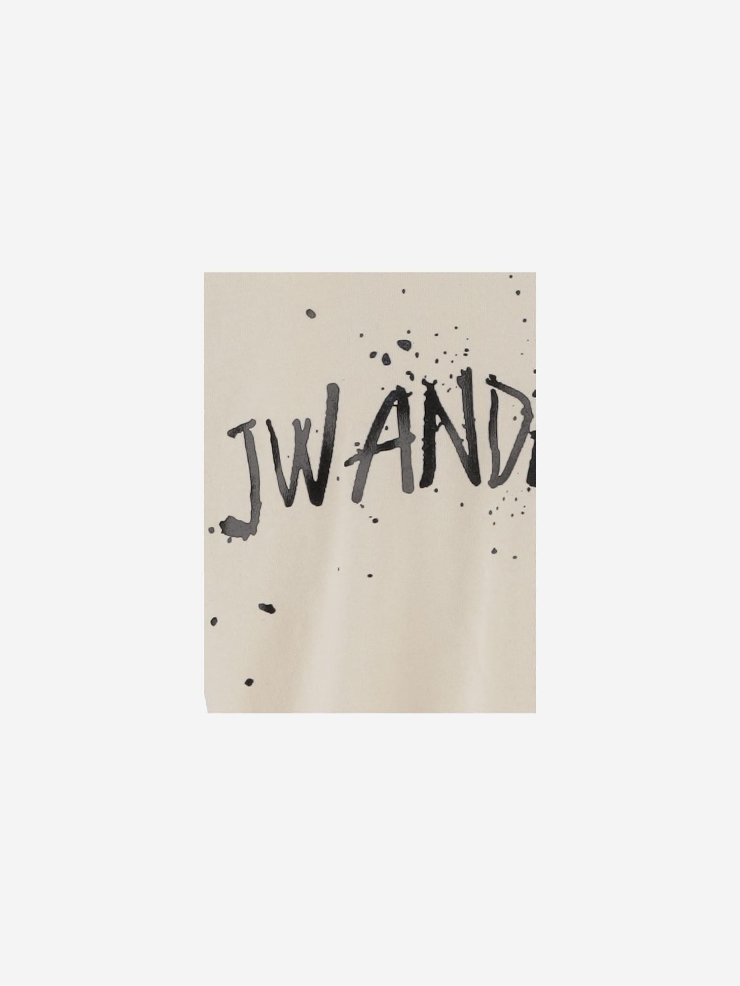 T-SHIRT IN COTONE CON LOGO JT0307 PG1936241 JW ANDERSON 