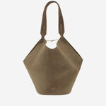 BORSA LOTUS PICCOLA IN PELLE SCAMOSCIATA H2043726 737 KHAITE 