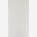 TOP SENZA MANICHE IN COTONE STRETCH POPPYC TE075C301 Q-WINS 