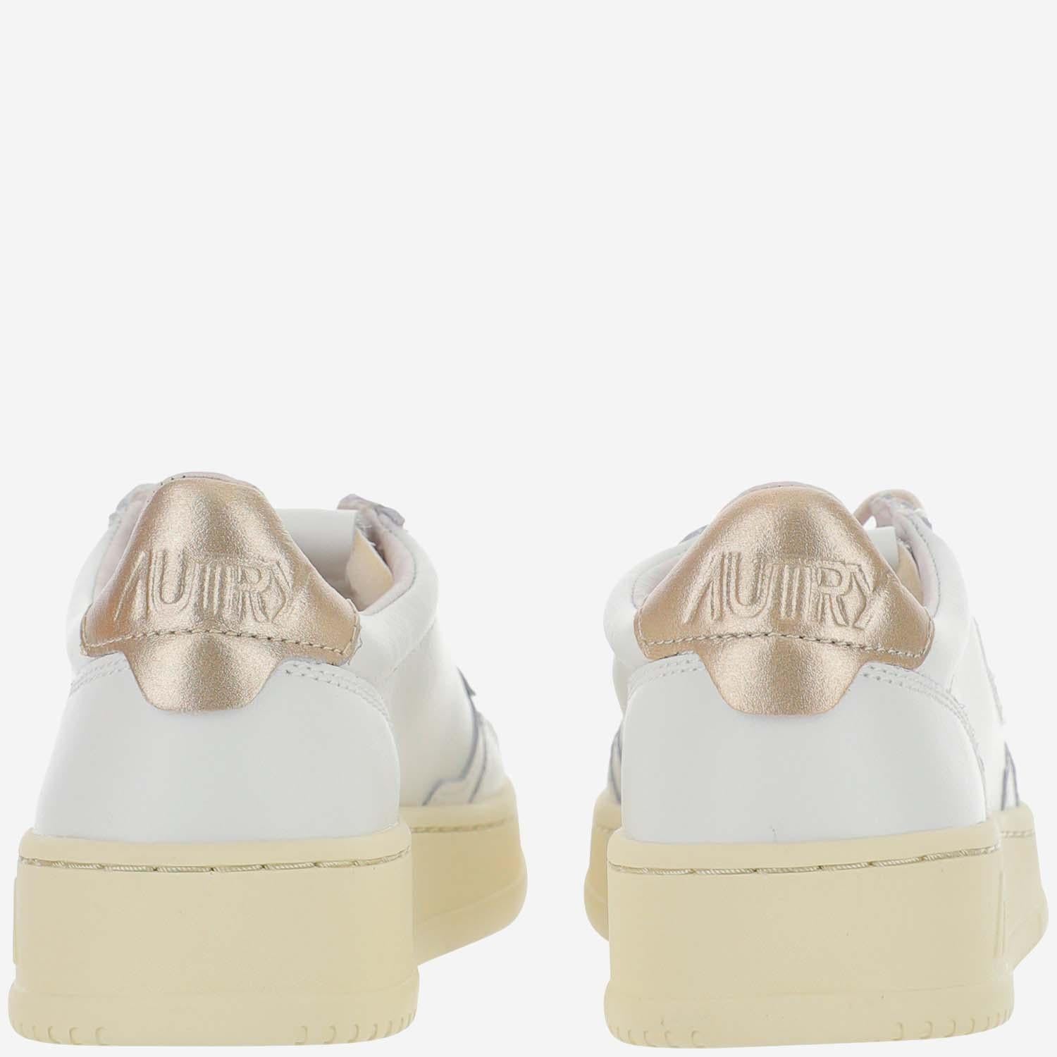 SNEAKERS LOW MEDALIST AULWLL06 WHTGOL AUTRY 