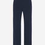 PANTALONI KORIONA IN SETA 9093Y901 NVY THE ROW 
