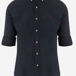 CAMICIA IN COTONE CON LOGO 710772290 002 POLO RALPH LAUREN 