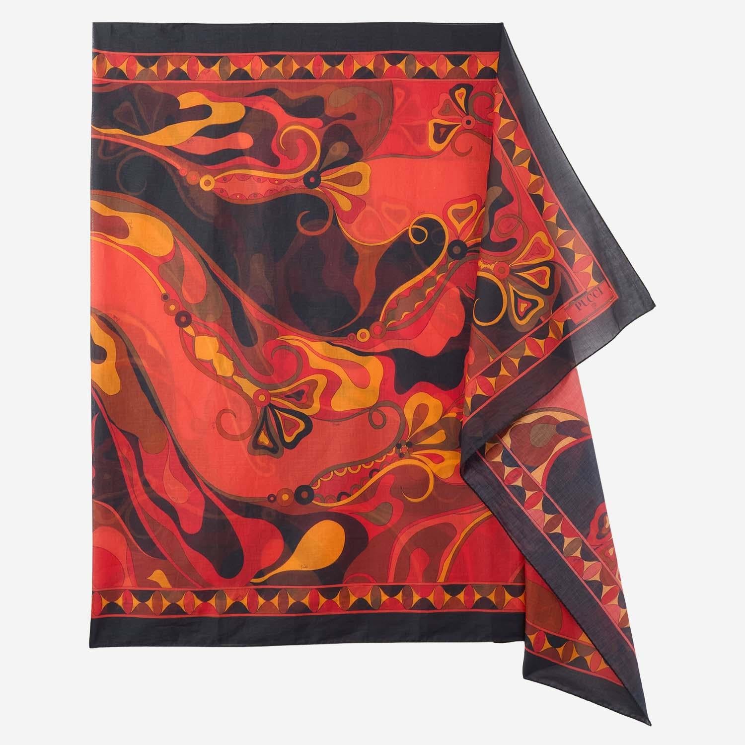 PAREO IN STAMPA ORCHIDEE 6HPD056H974 P72 EMILIO PUCCI 
