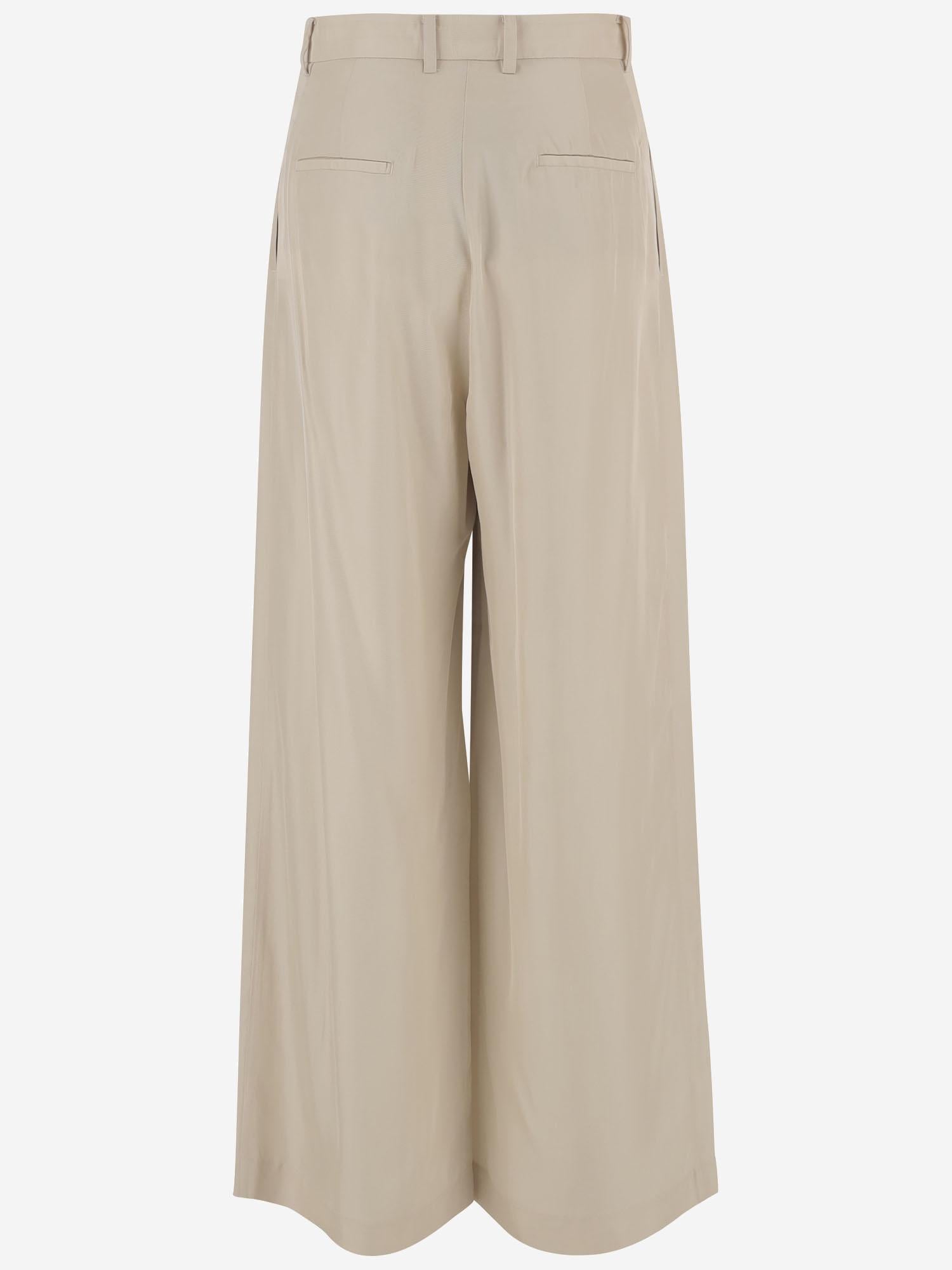 PANTALONI IN ACETATO PAFS21875 206 THE FRANKIE SHOP 