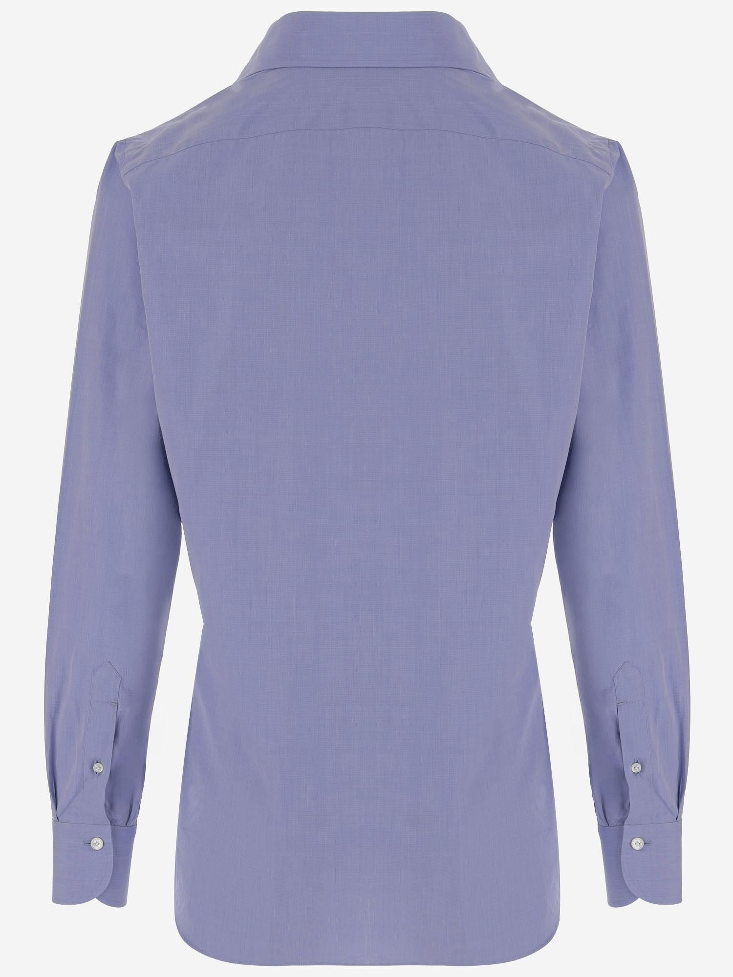 Camicia con colletto classico in cotone C0555 01 FINAMORE 