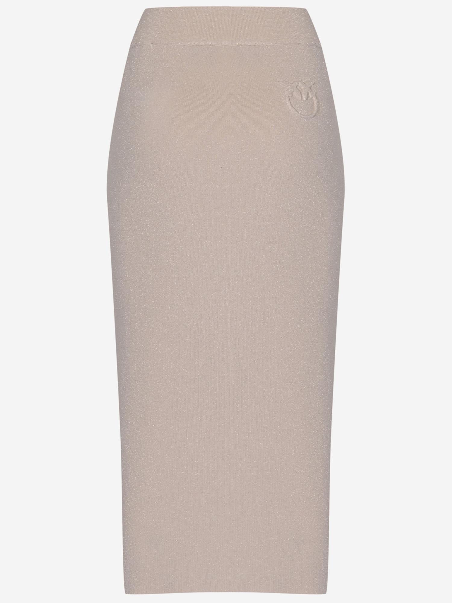 GONNA ARCOBALENO IN MISTO VISCOSA 106338 A34DC44 PINKO 