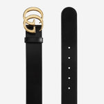CINTURA IN PELLE CON LOGO 864233 AAGD71000 GUCCI 