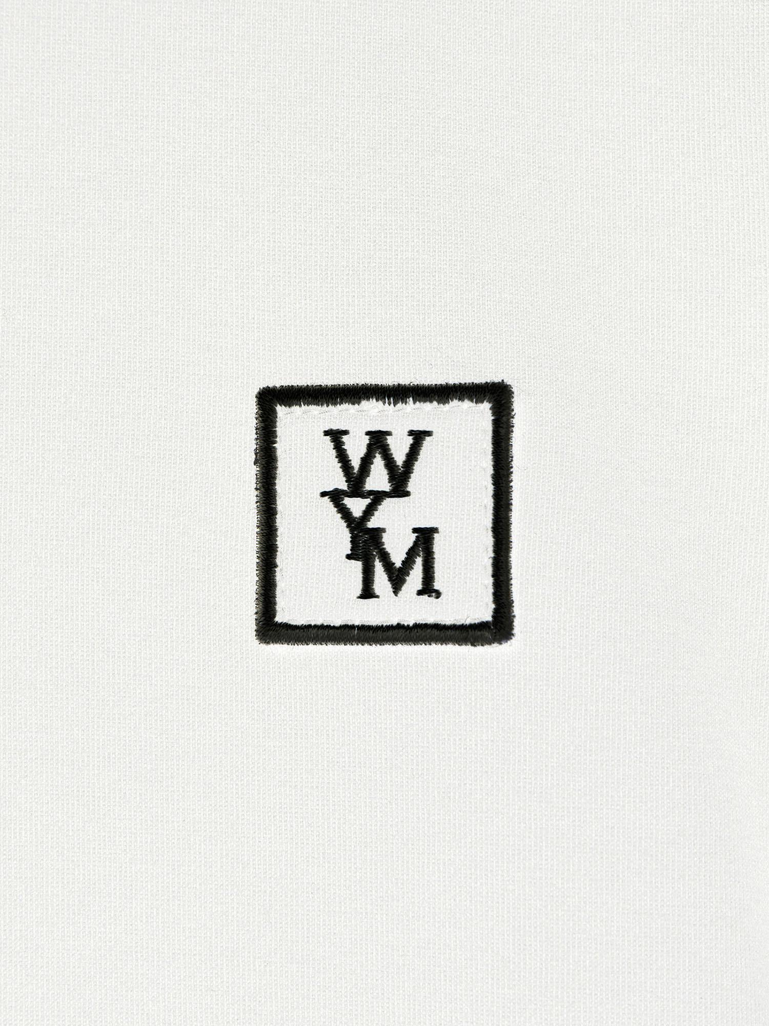 T-SHIRT IN COTONE CON LOGO W261TS07 701W WOOYOUNGMI 