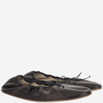 BALLERINE IN PELLE F1637N66 BLK THE ROW 