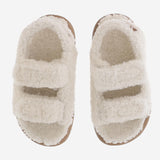 SANDALI IN SHEARLING CON SUOLA SPESSA 2420020 H017 MOON BOOT 