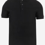 POLO IN COTONE CON LOGO 8126917 BLACK BURBERRY 