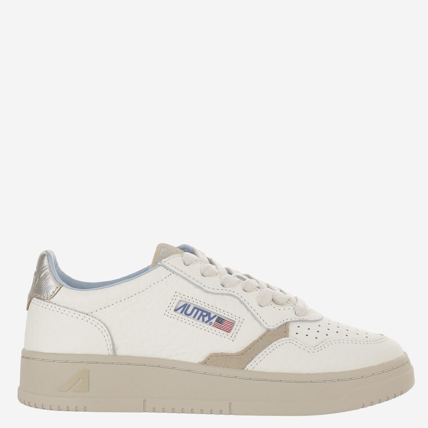 SNEAKERS MEDALIST LOW IN PELLE AULWNE15 NBKELESUEDEPLATSPON AUTRY 