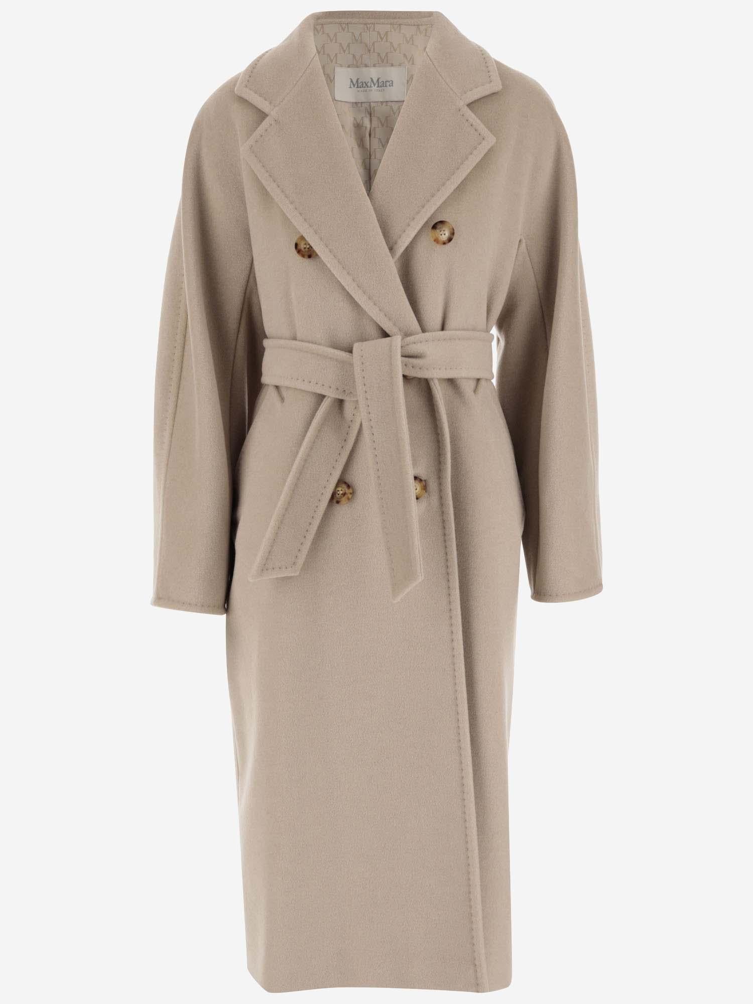 CAPPOTTO LUNGO DOPPIOPETTO IN LANA E CASHMERE MADAME 032 MAX MARA 