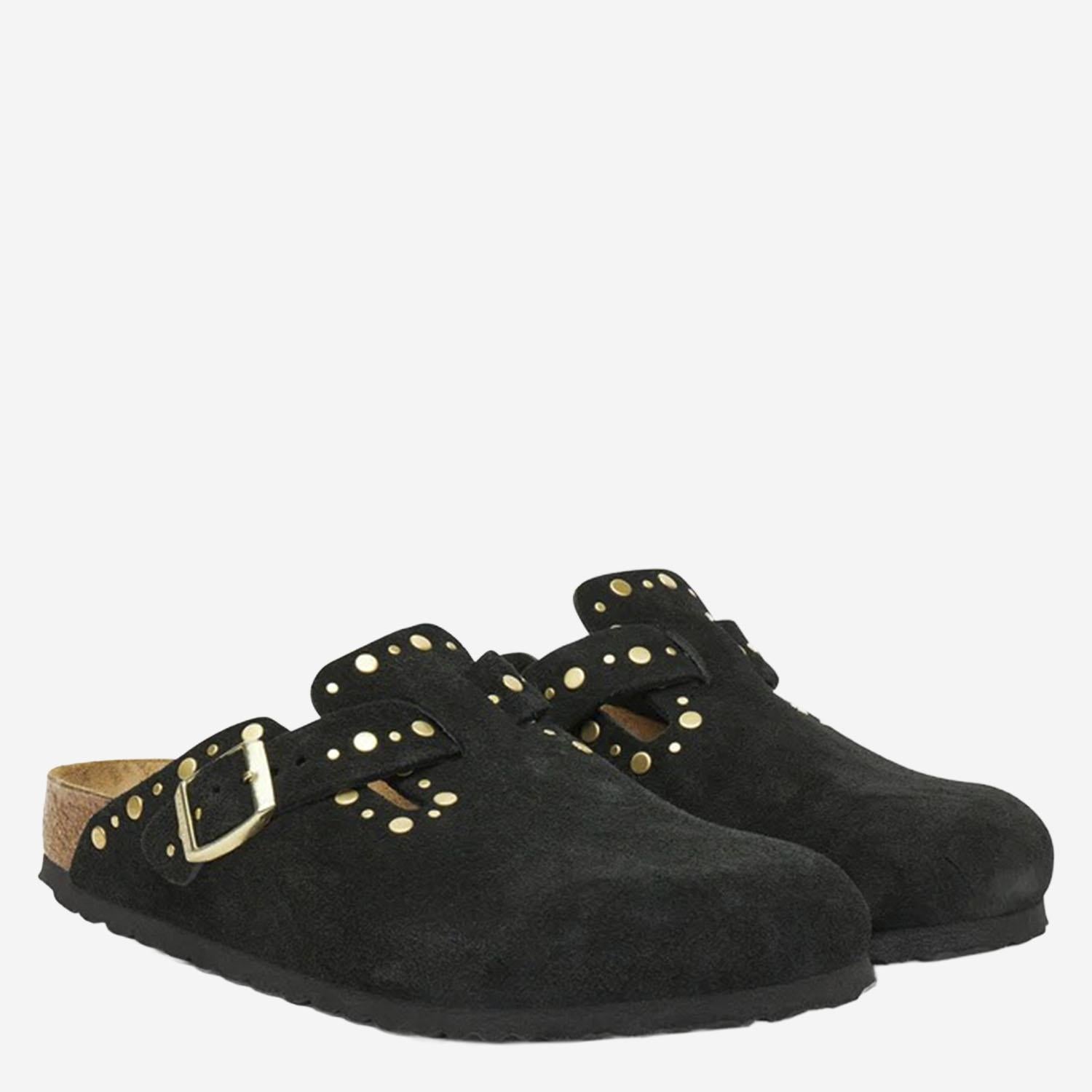 BOSTON RIVETS IN SUEDE 1030491 BLACK BIRKENSTOCK 
