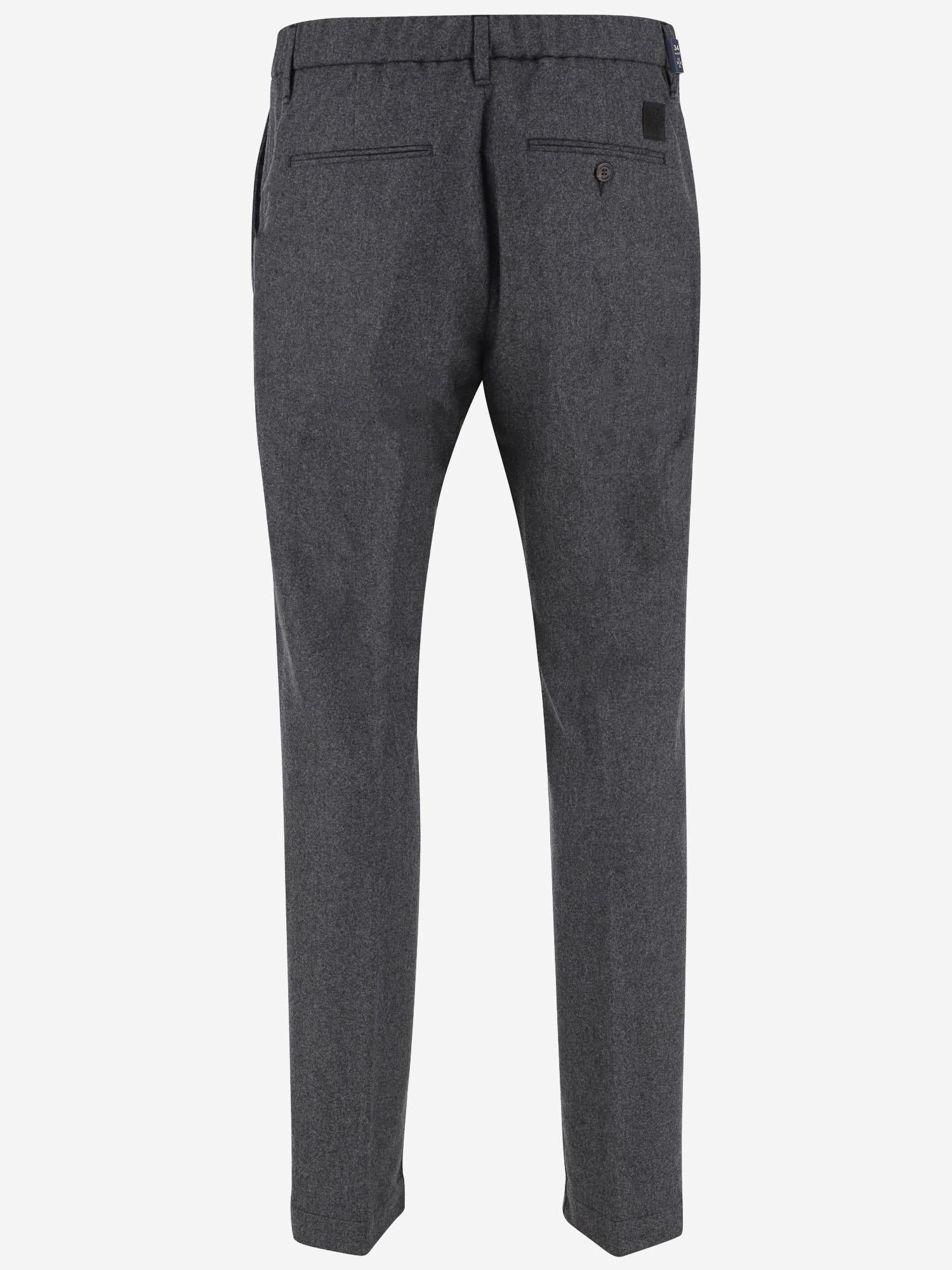 PANTALONI IN LANA STRETCH JUMPT026 001B888 JACOB COHEN 