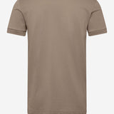 Polo in cotone con logo 50554574 334 HUGO BOSS 