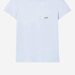 T-SHIRT IN COTONE CON LOGO TSM00133AJ00226 321 JACQUEMUS 