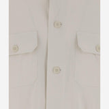 CAMICIA IN LINO E VISCOSA STRETCH 50539922 131 HUGO BOSS 