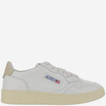SNEAKERS LOW MEDALIST IN PELLE AULMLL87 WHTTIDAL AUTRY 