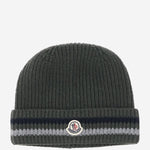 BEANIE IN LANA 3B00024M1241 842 MONCLER ENFANTS 