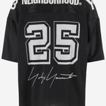 T-SHIRT ADIDAS Y-3 X NEIGHBORHOOD JERSEY 25 JW6997 BLACK ADIDAS Y3 X NBDH X DAINESE 