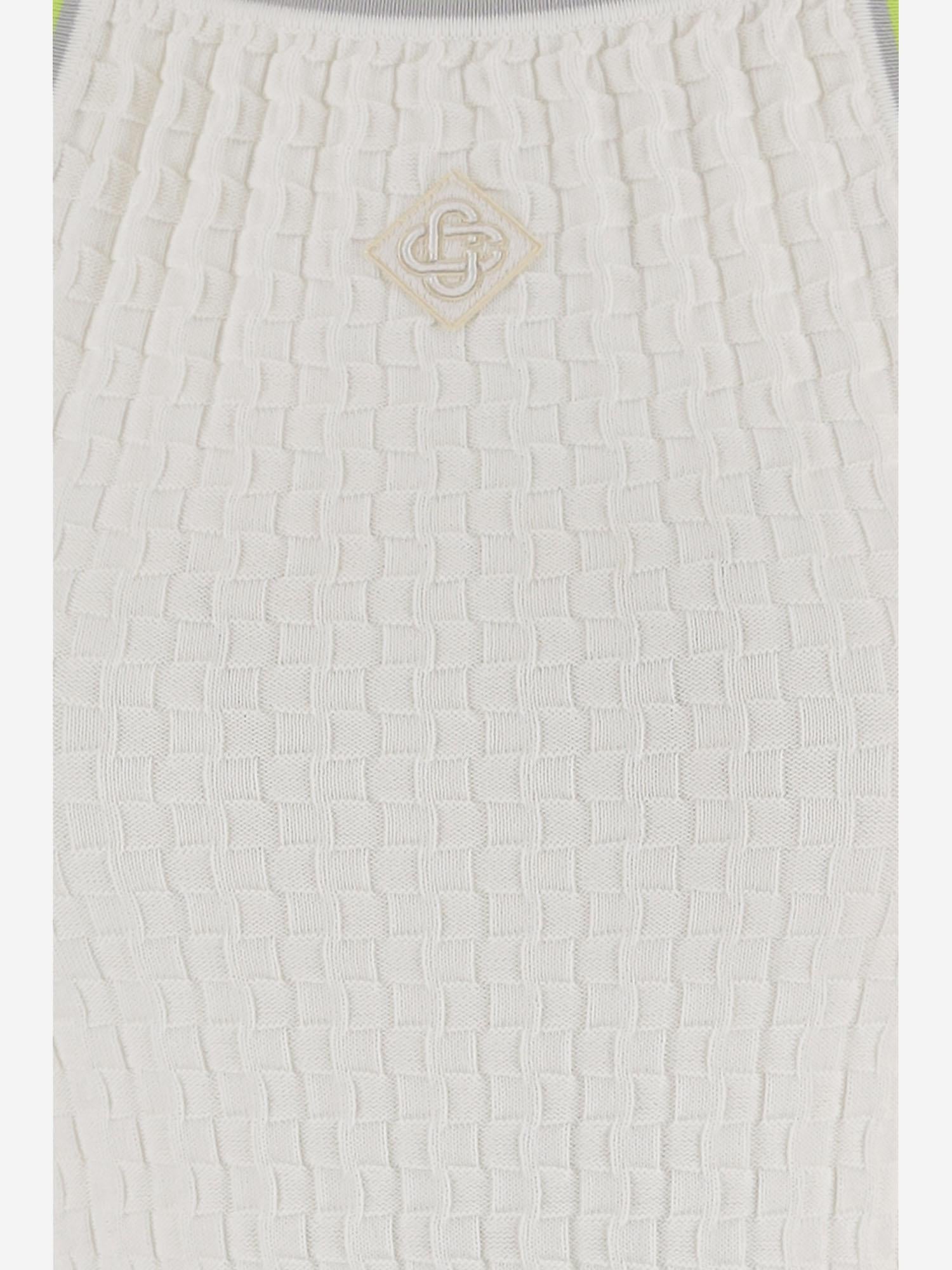 ABITO IN MISTO VISCOSA CON LOGO WSP26KW1246 01 CASABLANCA 