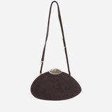 BORSA BELLE DE JOUR IN PELLE SCAMOSCIATA BELLEDEJOUR MULLEDWINE BENEDETTA BRUZZICHES 