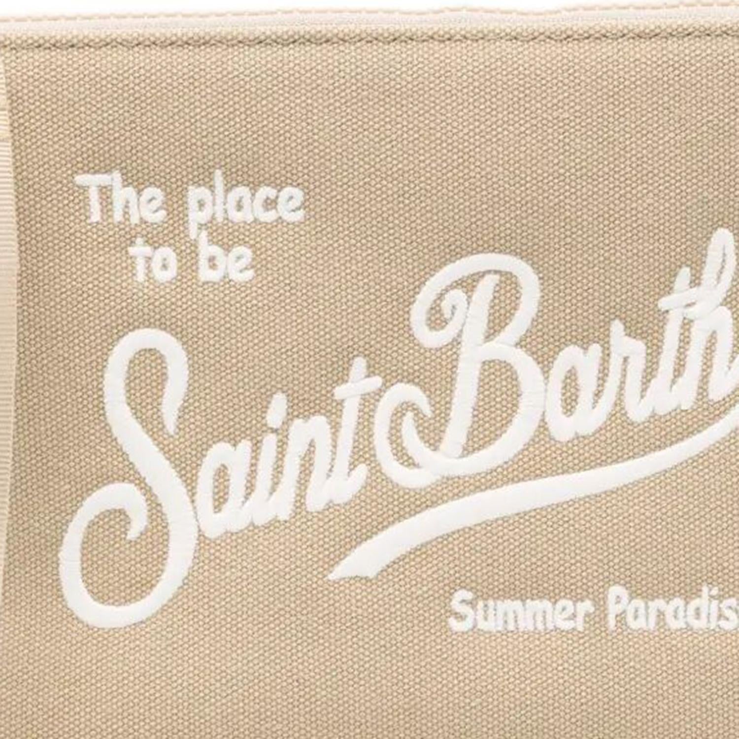 POCHETTE ALINE CON LOGO ALI0047 01336L MC2 SAINT BARTH 