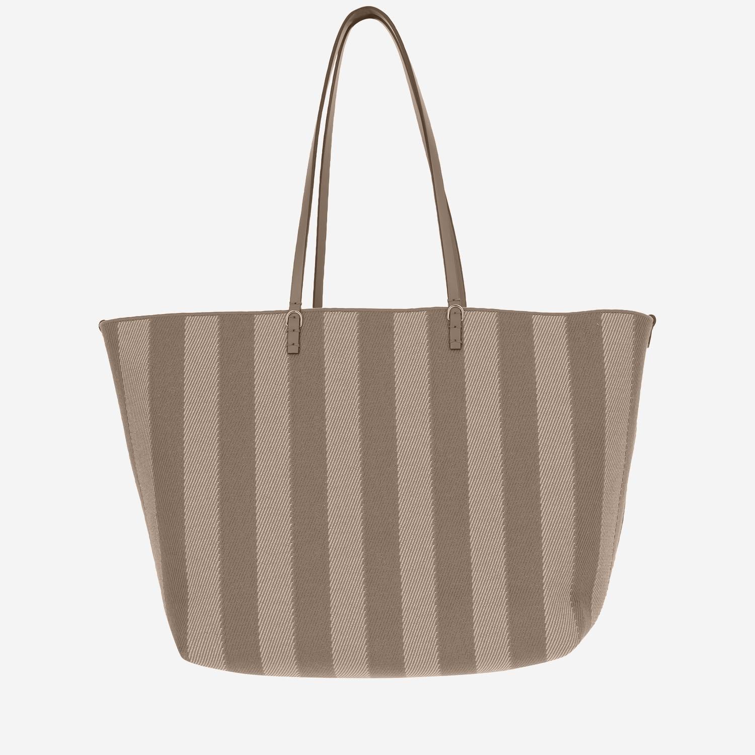 BORSA ROLL GRANDE IN DENIM 8BH425 AUPJF1SNP FENDI 