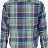 CAMICIA IN COTONE CON MOTIVO CHECK 710933745 001 POLO RALPH LAUREN 