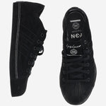 SNEAKERS Y-3 X NEIGHBORHOOD IN PELLE HQ2653 BLACK ADIDAS Y3 X NBDH X DAINESE 