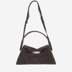 BORSA ELIF GRANDE IN PELLE SCAMOSCIATA ELIFGRANDE GOTHICCORE BENEDETTA BRUZZICHES 