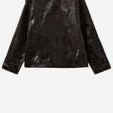 GIUBBOTTO BIKER IN PELLE DI AGNELLO 22178 961 THE.GARMENT 