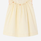 ABITO AMANTINE IN COTONE CON RICAMO LOGO S06XDRW00024 103 BONPOINT KIDS 