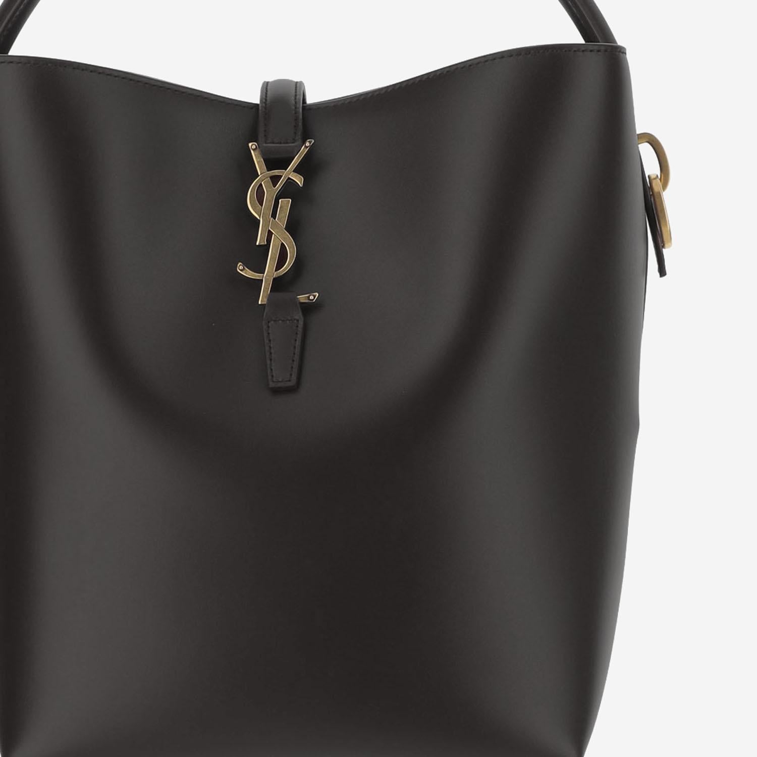 BORSA LE 37 IN PELLE LUCIDA 742828 2R20W1997 SAINT LAURENT 
