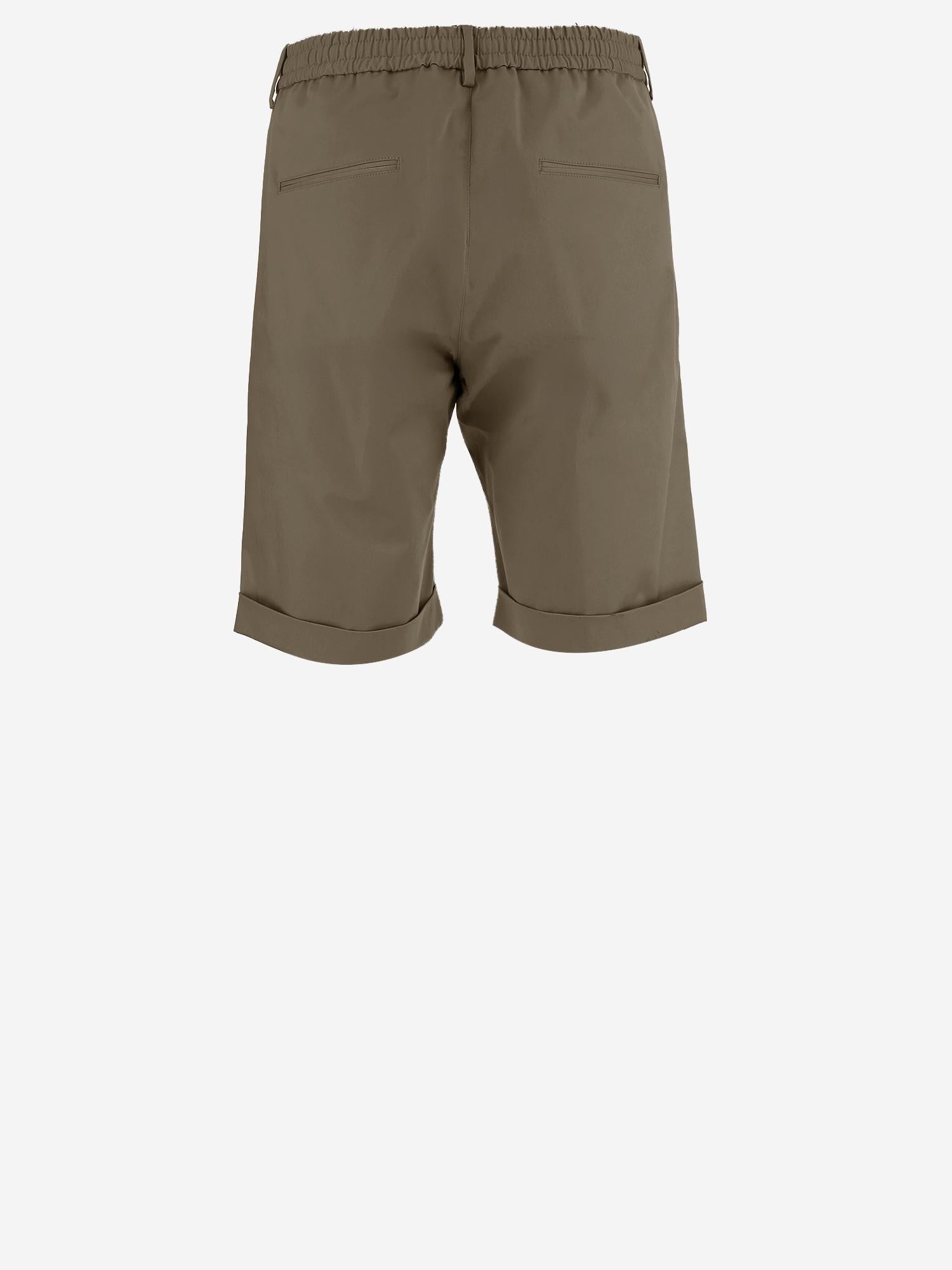 PANTALONI CORTI IN COTONE STRETCH BDONNY I70010F3439 TAGLIATORE 
