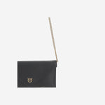 BORSA MINI PIATTA IN PELLE 105347 A0F1Z99Q PINKO 