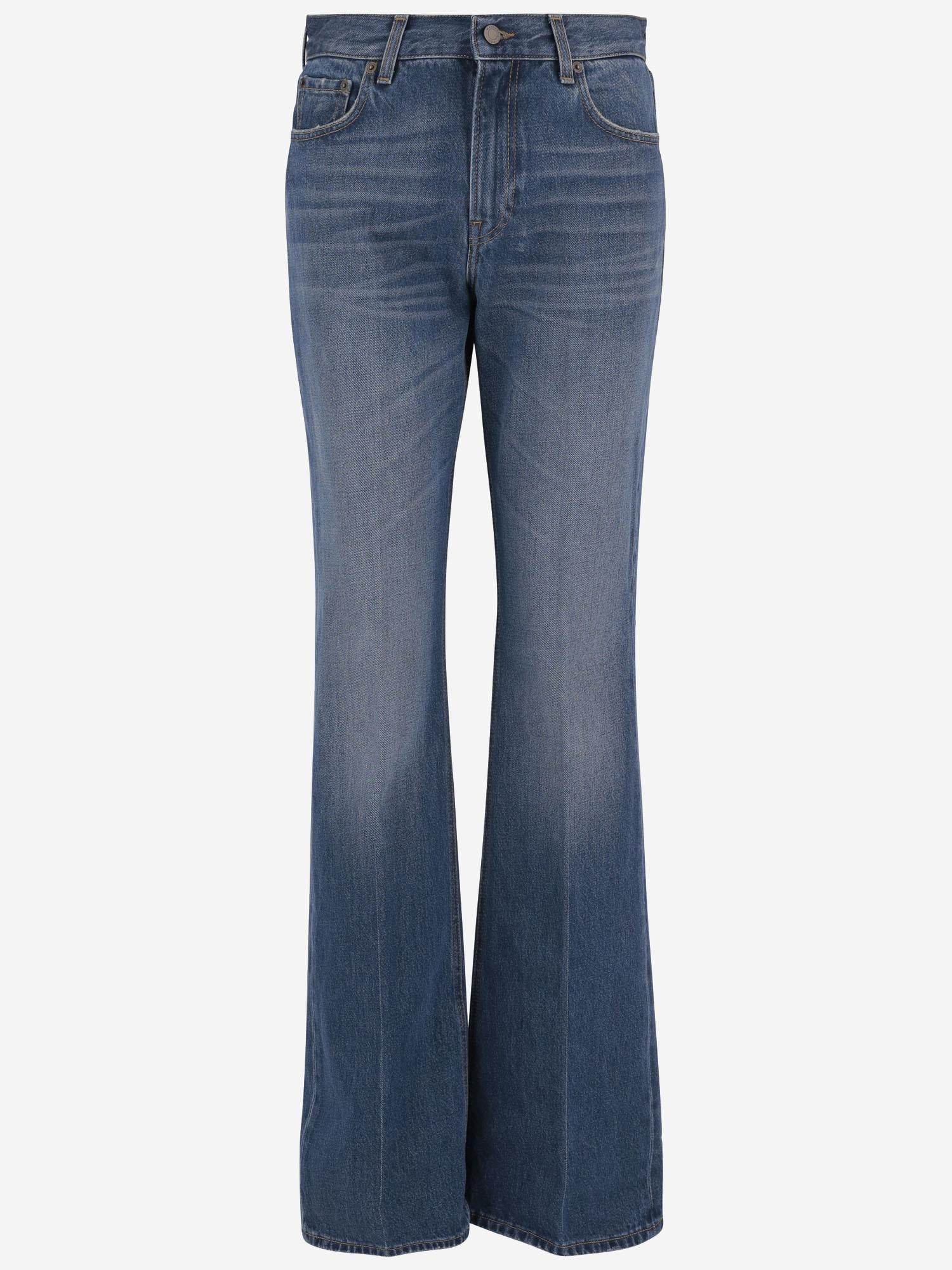 JEANS FLORA IN DENIM DI COTONE HEW03338DF106 L0911 HAIKURE 