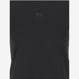 T-SHIRT BUSSOLOTTO IN COTONE CON LOGO 100355 A339Z99 PINKO 