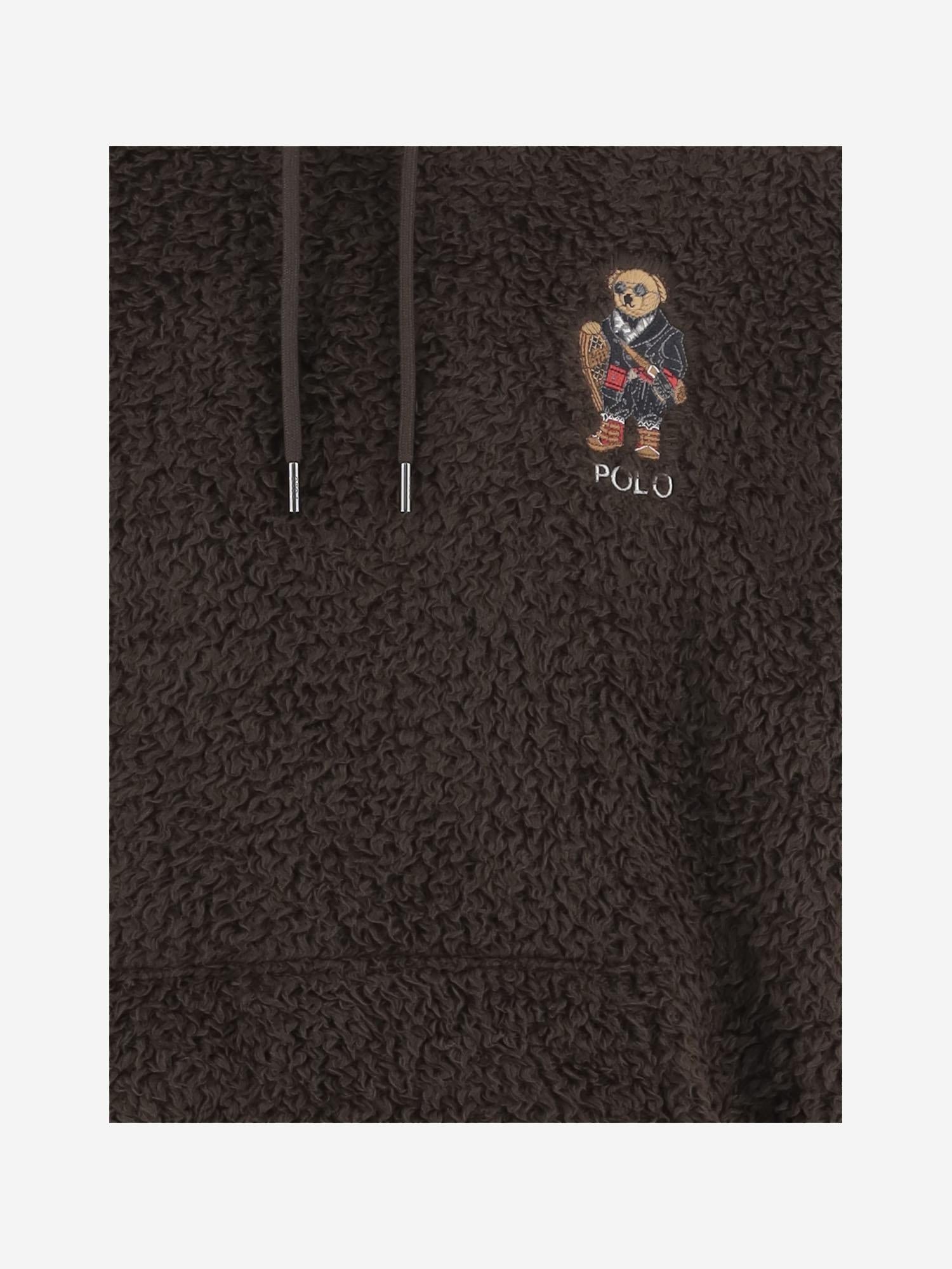 FELPA IN PILE RICICLATO CON POLO BEAR 710981798 001 POLO RALPH LAUREN 