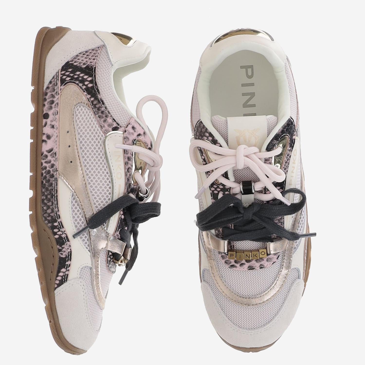 SNEAKERS YULIA CON LACCI BICOLORE SS0185 P148O99 PINKO 