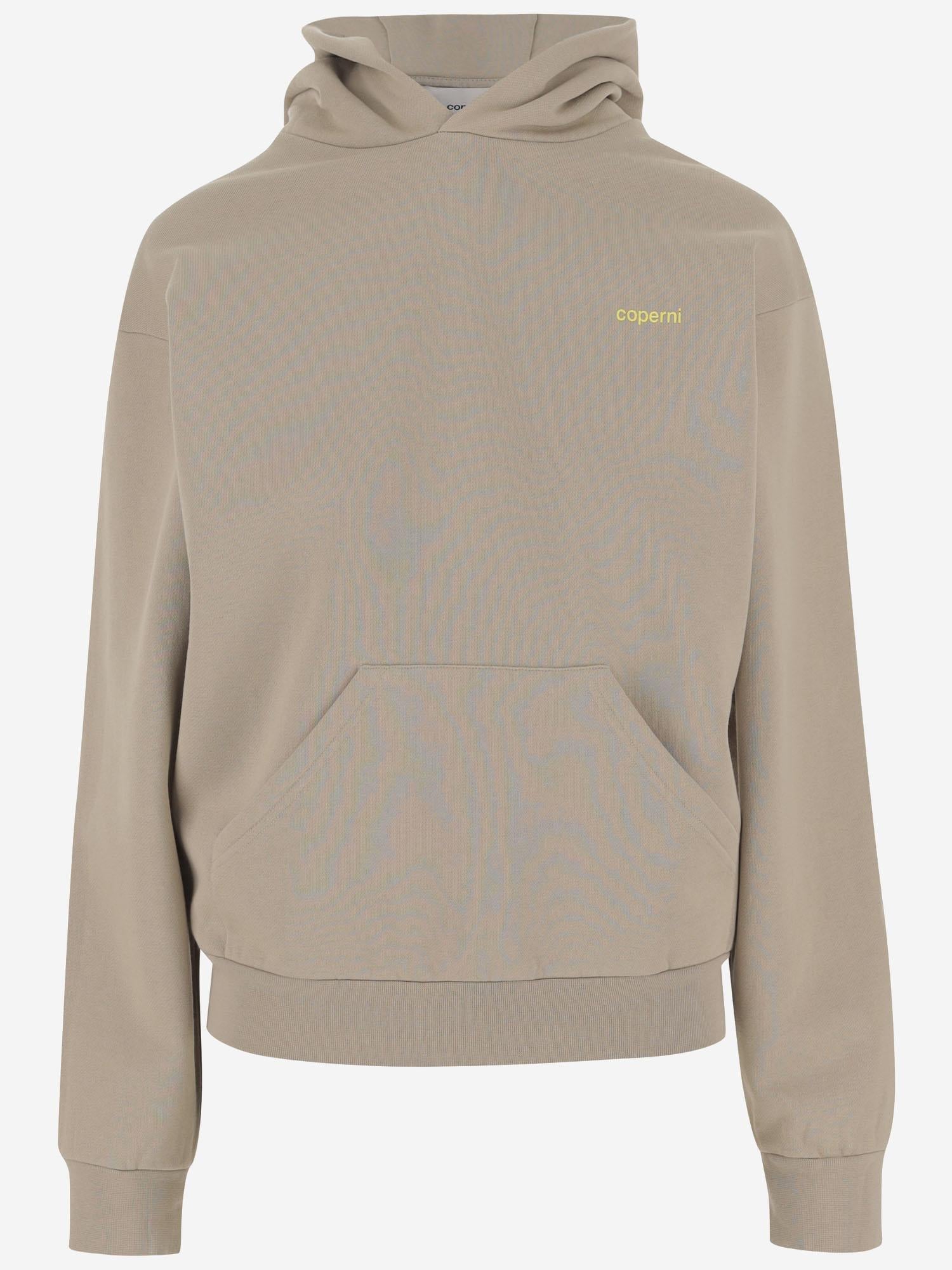 FELPA IN MISTO COTONE CON LOGO COPJS15BISF5010 BEIYLW COPERNI 