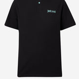 POLO IN COTONE CON COLLETTO BICOLORE E LOGO 80OAGT12 CJ506899 JUST CAVALLI 