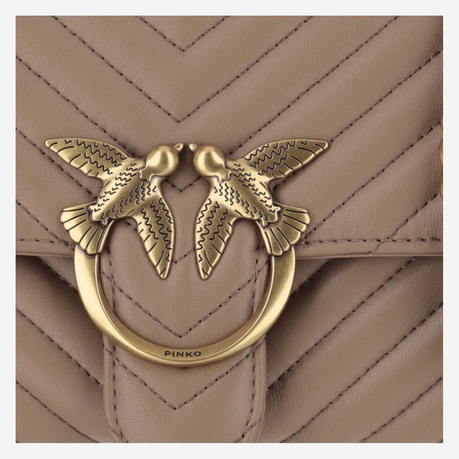 BORSA LOVE LADY PUFF CLASSIC 100043 A0GKD01Q PINKO 