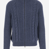 MAGLIONE GODFREY IN MISTO LANA GODFREY PWI2502INDACO TAGLIATORE 