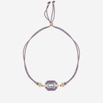 BRACCIALE PURPLE ART DECO BR367 ORO MYA BAY 
