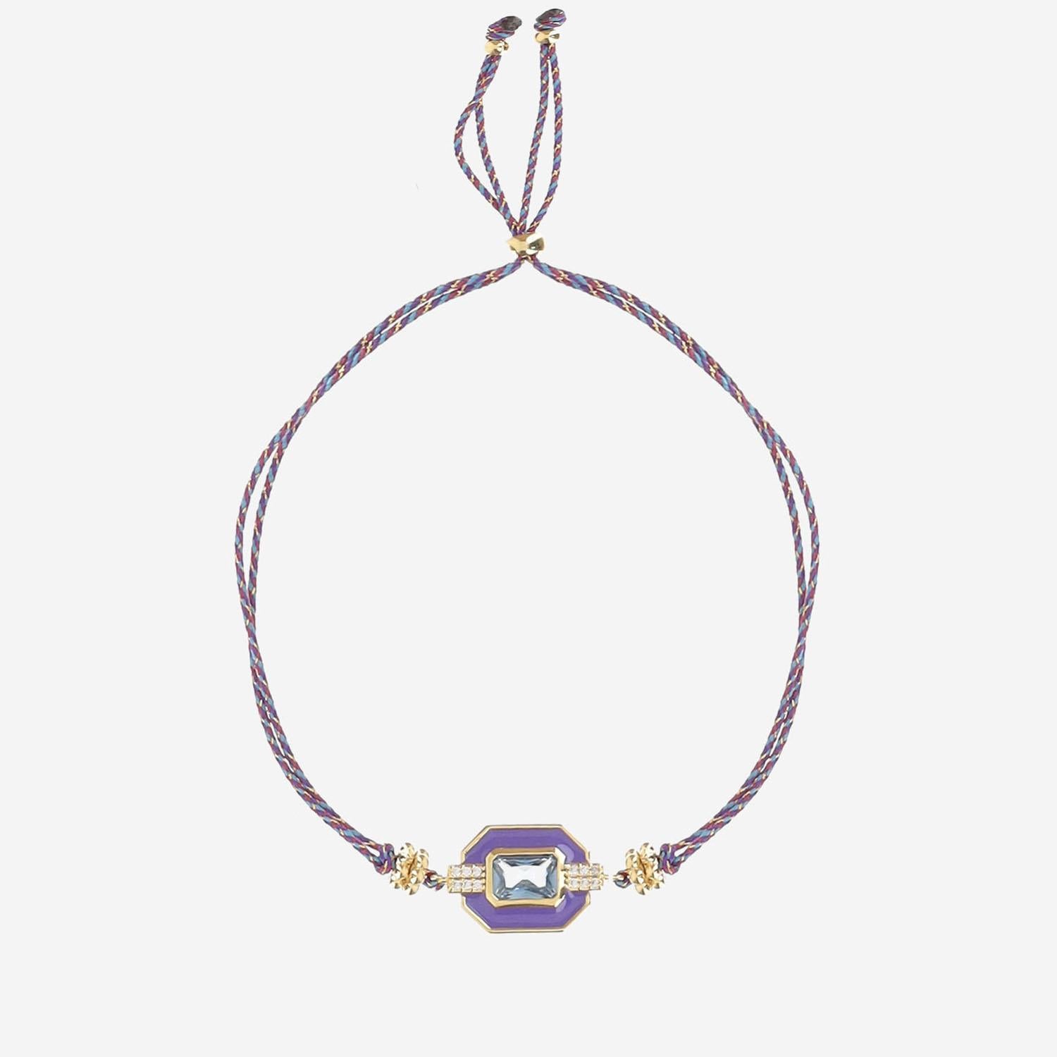 BRACCIALE PURPLE ART DECO BR367 ORO MYA BAY 