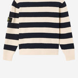 MAGLIONE IN MISTO COTONE A RIGHE 5100011 S0M11V0028 STONE ISLAND KIDS 
