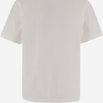 T-shirt in cotone Beach Knight 8123483 CHALK BURBERRY 